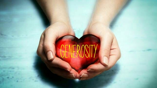 Generosity – The Proving Element of Love